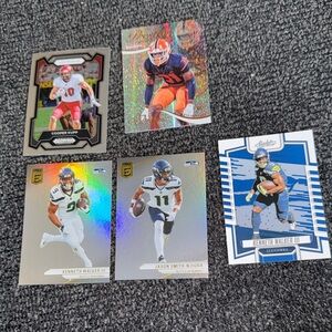Seattle Seahawks Card Lot Walker Kupp Njigba Witherspoon Rookie Extra Points